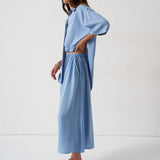 The Midi Swing Skirt in Avo