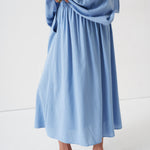 The Midi Swing Skirt in Avo