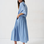 The Midi Swing Skirt in Avo