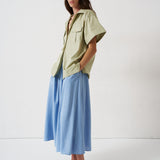 The Safari Shirt in Pistachio