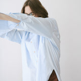 The Tuck Shirt in Baby Blue