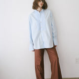 The Tuck Shirt in Baby Blue