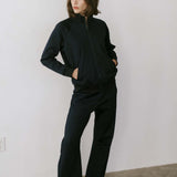 The Track Snap Pant in Deep Navy