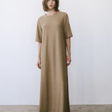 The Goddess Dress in Gold Lame