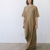 The Goddess Dress in Gold Lame