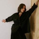 The Big Shirt in Black