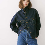The Loverboy Jacket in Raw Rinse