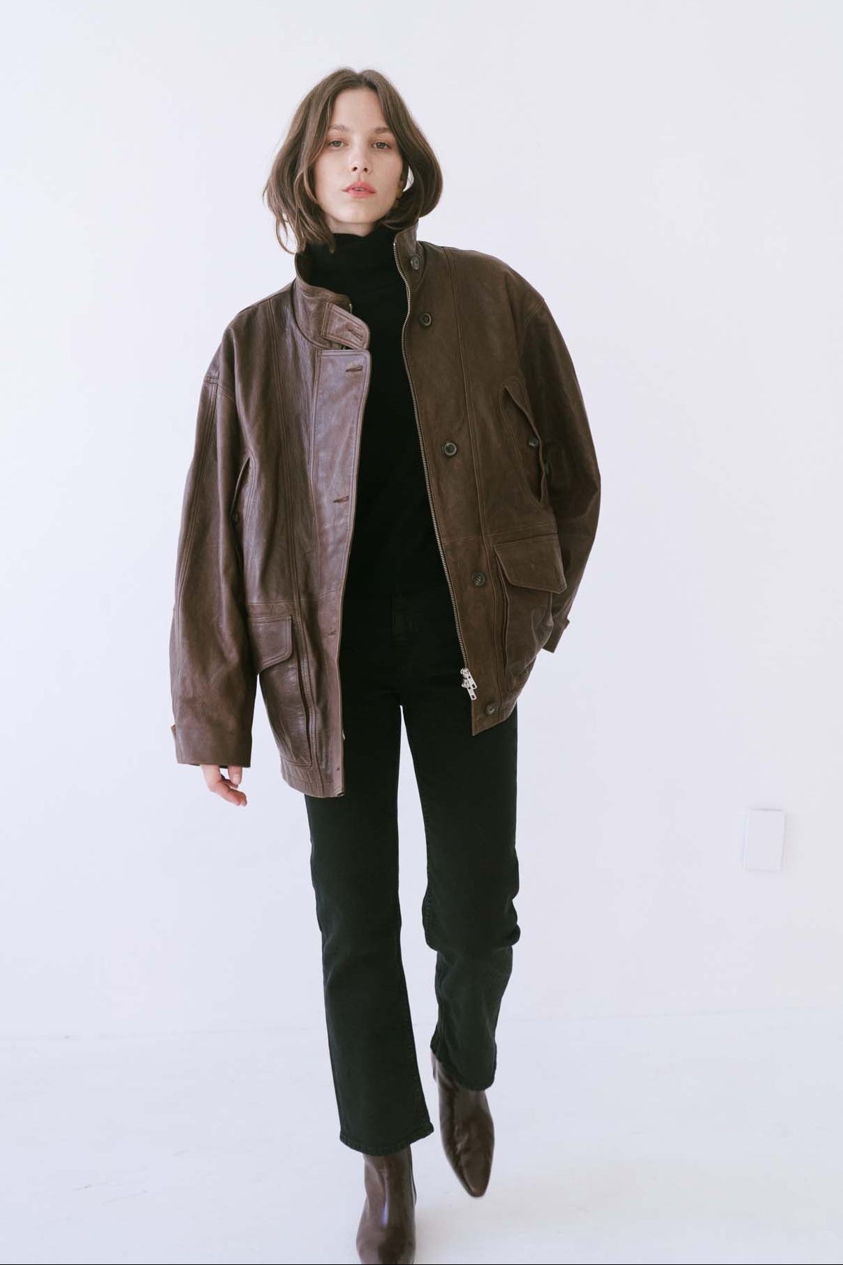 The Anorak Jacket in Brown