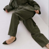 The Baggy Painter Twill in Olive
