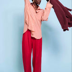 The Tapered Trouser in Red