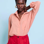 The Tapered Trouser in Red