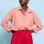 The Tapered Trouser in Red