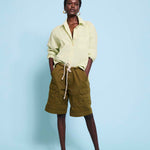 The Rope Tie Cargo Short in Khaki