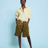 The Rope Tie Cargo Short in Khaki