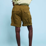 The Rope Tie Cargo Short in Khaki