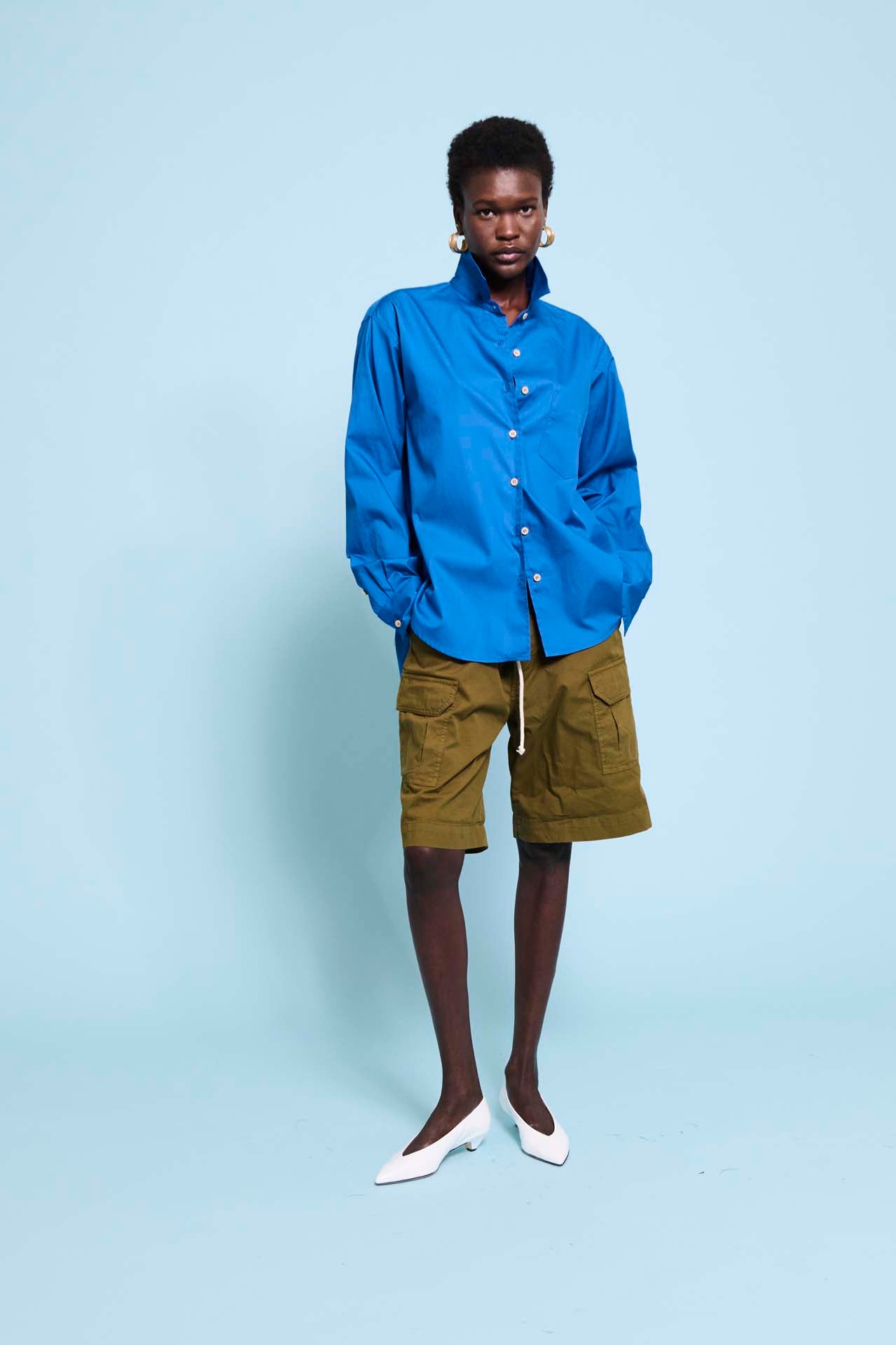 The Rope Tie Cargo Short in Khaki