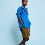 The Rope Tie Cargo Short in Khaki