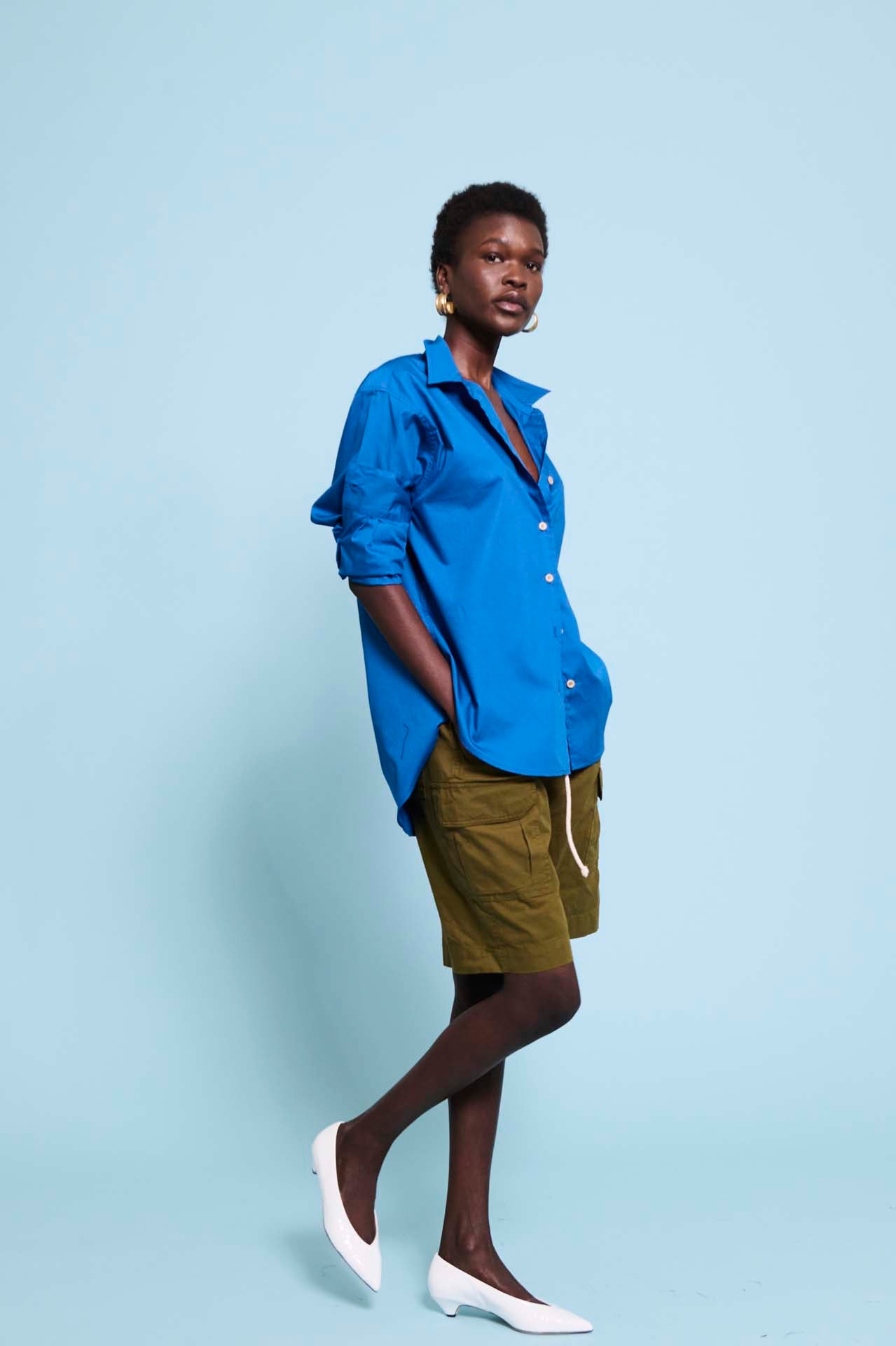 The Rope Tie Cargo Short in Khaki