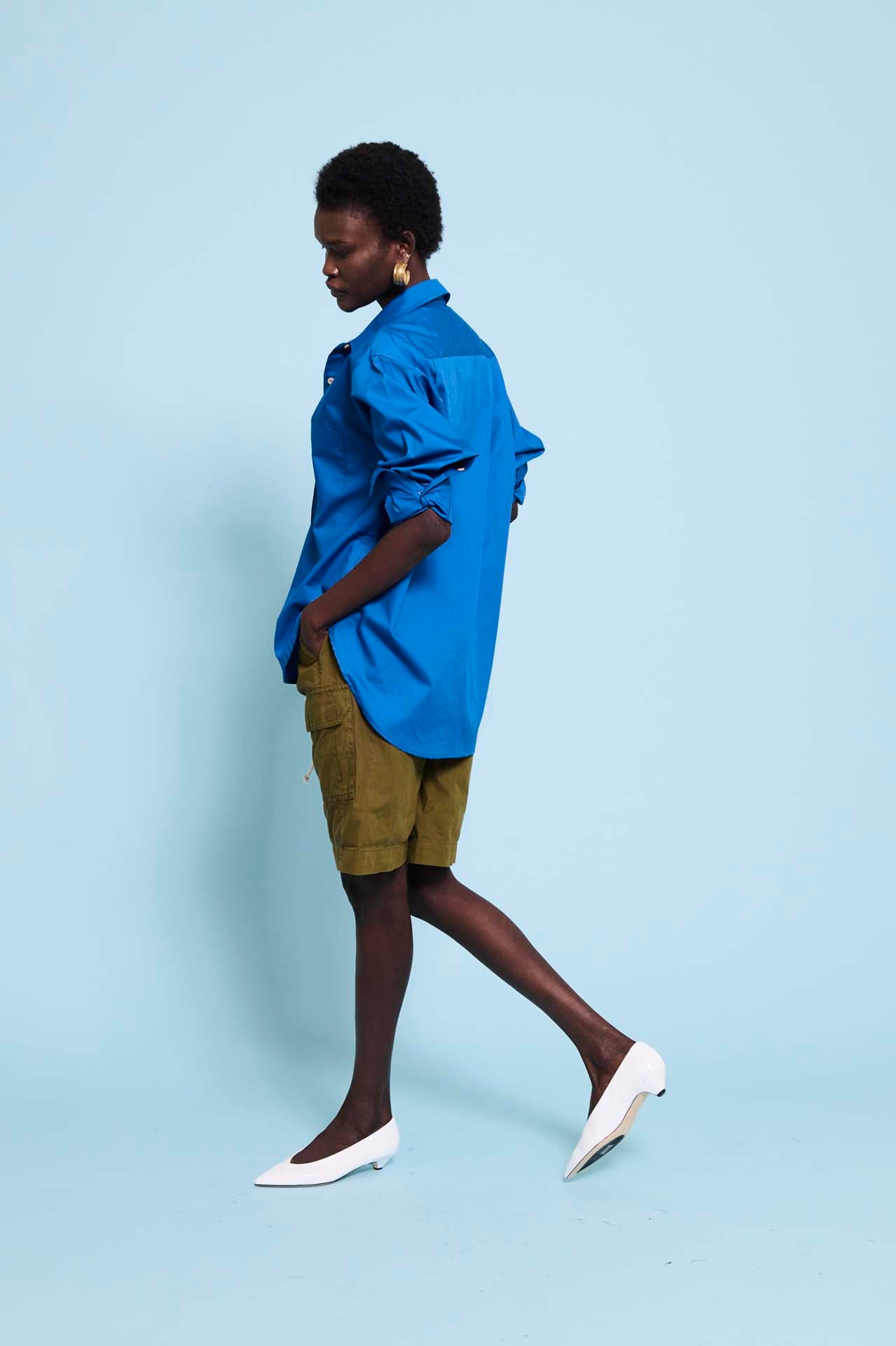 The Rope Tie Cargo Short in Khaki