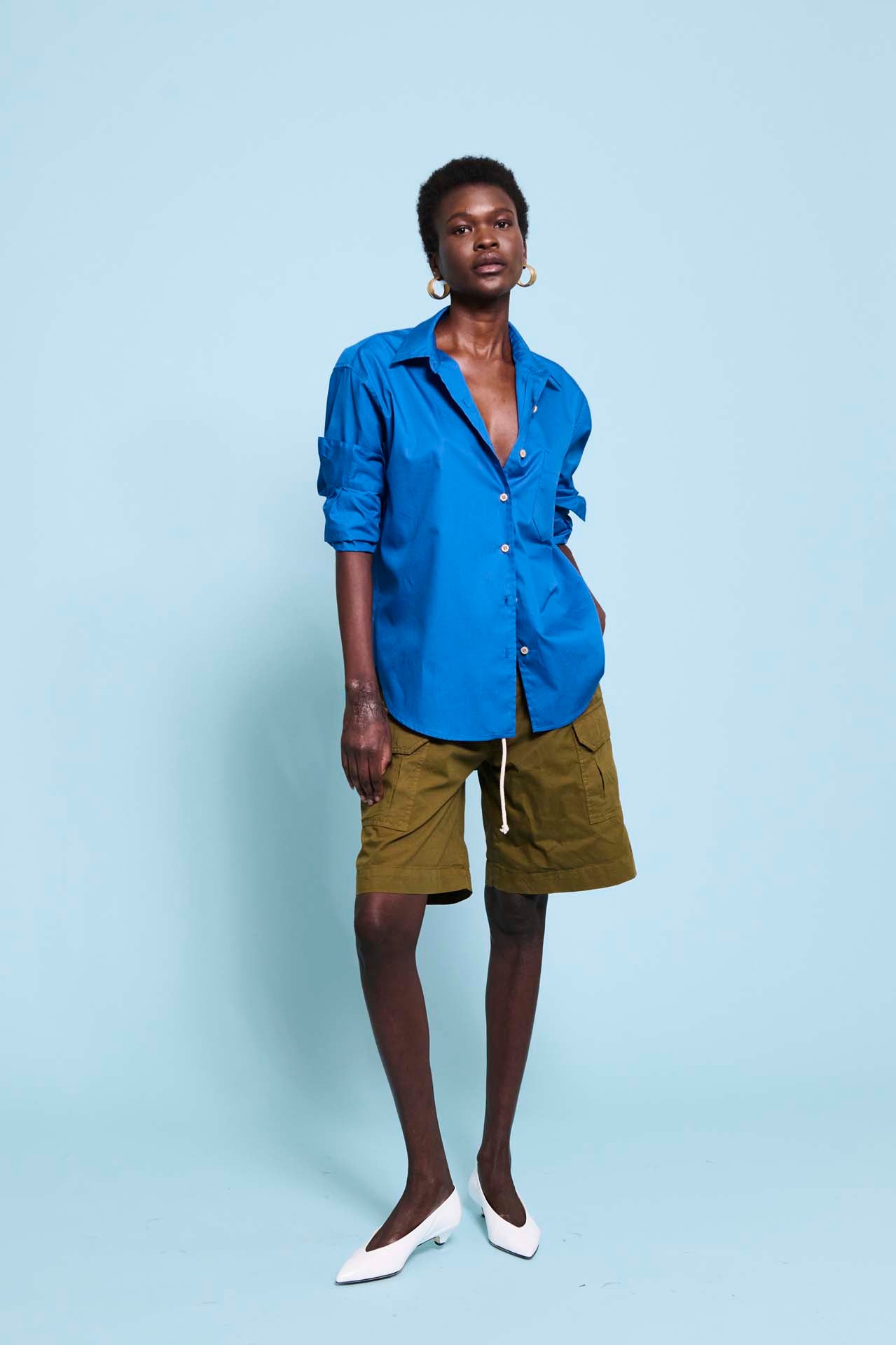 Rope Tie Cargo Short
