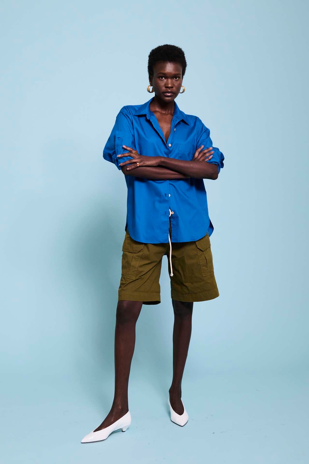 The Rope Tie Cargo Short in Khaki