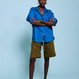 The Logo Weekend Shirt in Royal Blue