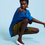 The Rope Tie Cargo Short in Khaki