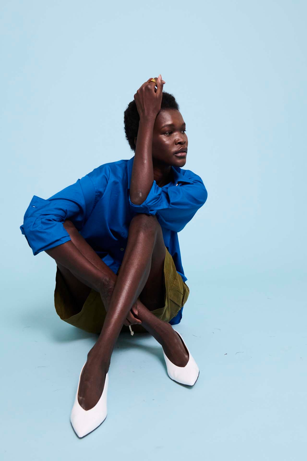 The Rope Tie Cargo Short in Khaki