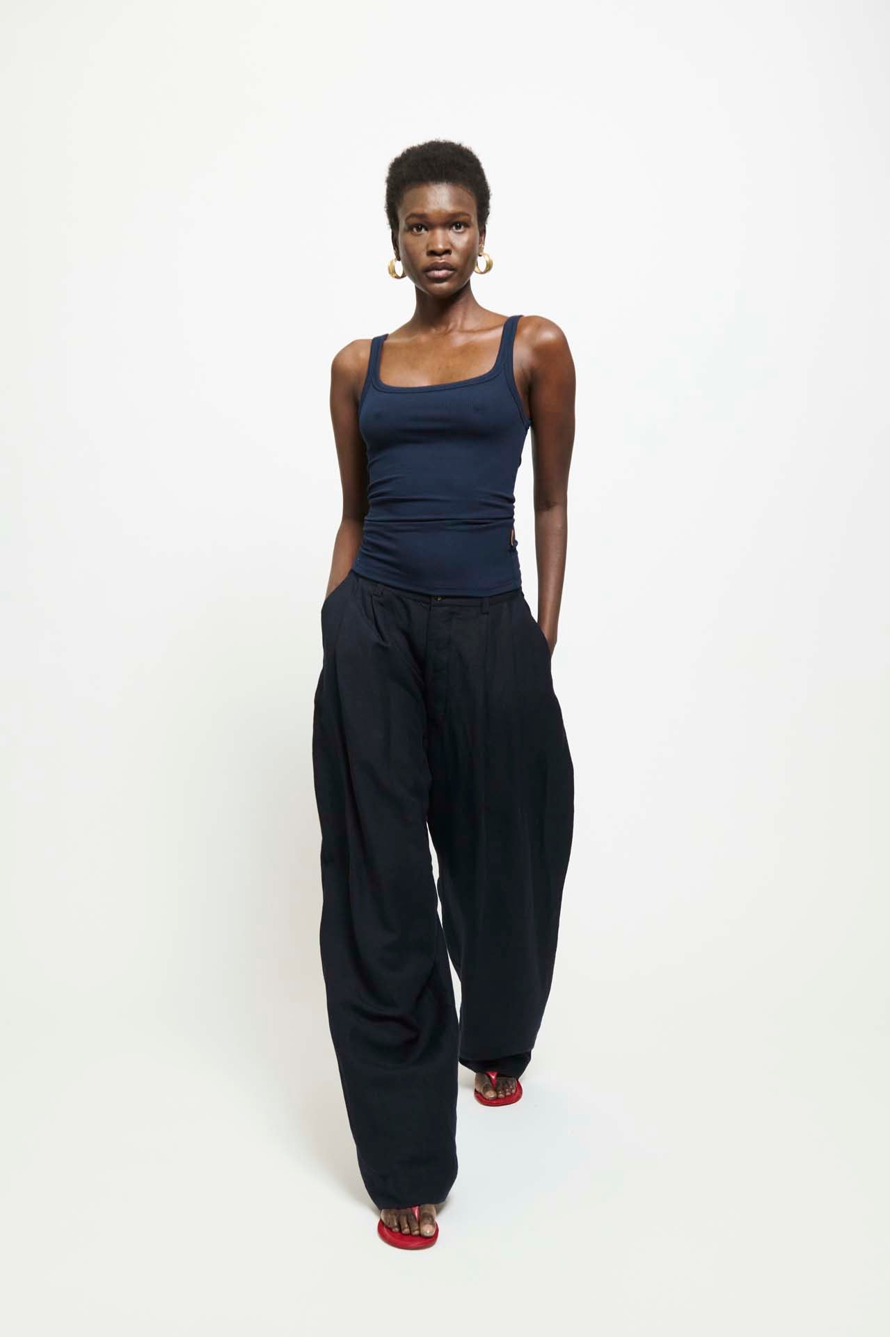 The Tapered Trouser in Navy