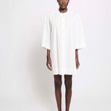The Caftan Mini Dress in White