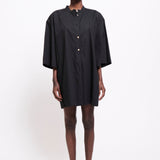 The Caftan Mini Dress in Black