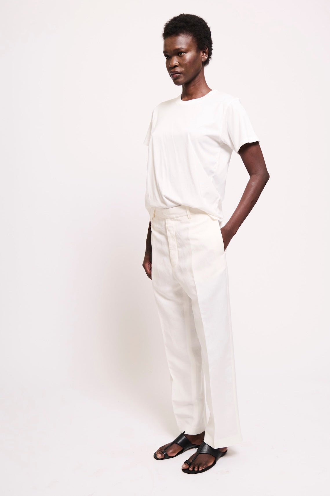 The Chameleon Tee in White