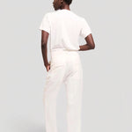 The Waist Tape Trouser in White