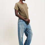 The Crop Loose in Deep Blue