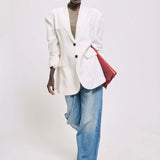 The Crop Loose in Deep Blue