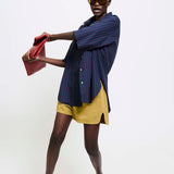 The Elbow Essential Shirt in Blue Red