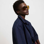 The Elbow Essential Shirt in Blue Red