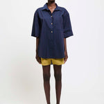 The Elbow Essential Shirt in Blue Red