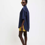 The Elbow Essential Shirt in Blue Red