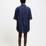 The Elbow Essential Shirt in Blue Red