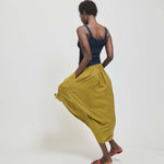 The Midi Swing Skirt in Avo