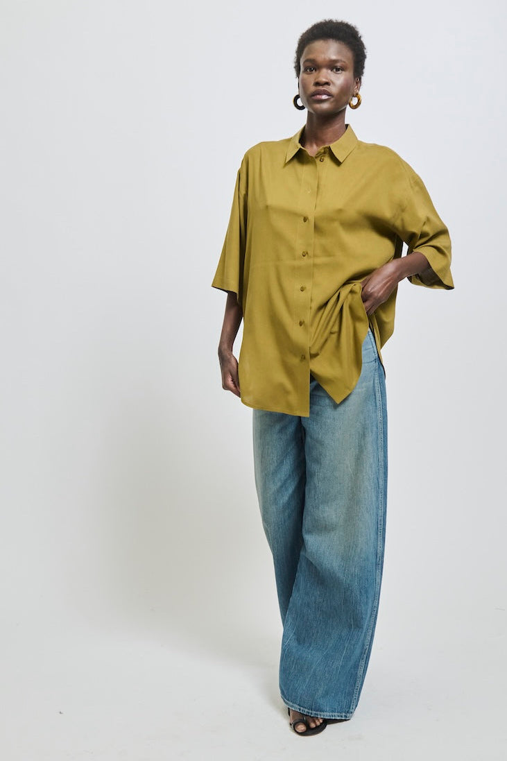The Baggy Light in Deep River Indigo