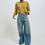 The Baggy Light in Deep River Indigo