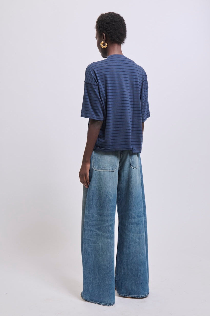 The Baggy Light in Deep River Indigo