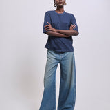 The Baggy Light in Deep River Indigo