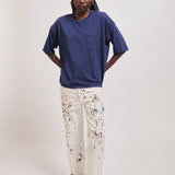 The Boxy Tee in Navy