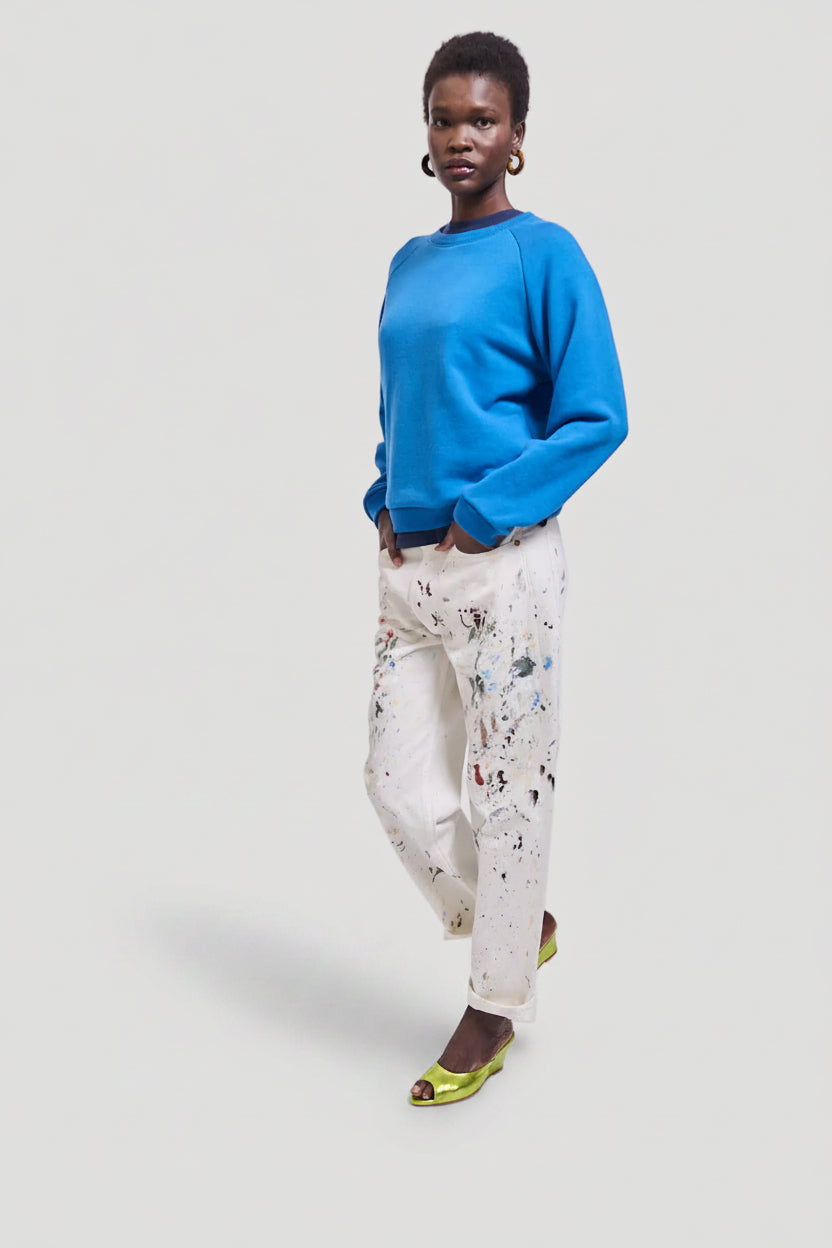 The Daily Sweatshirt in Royal Blue
