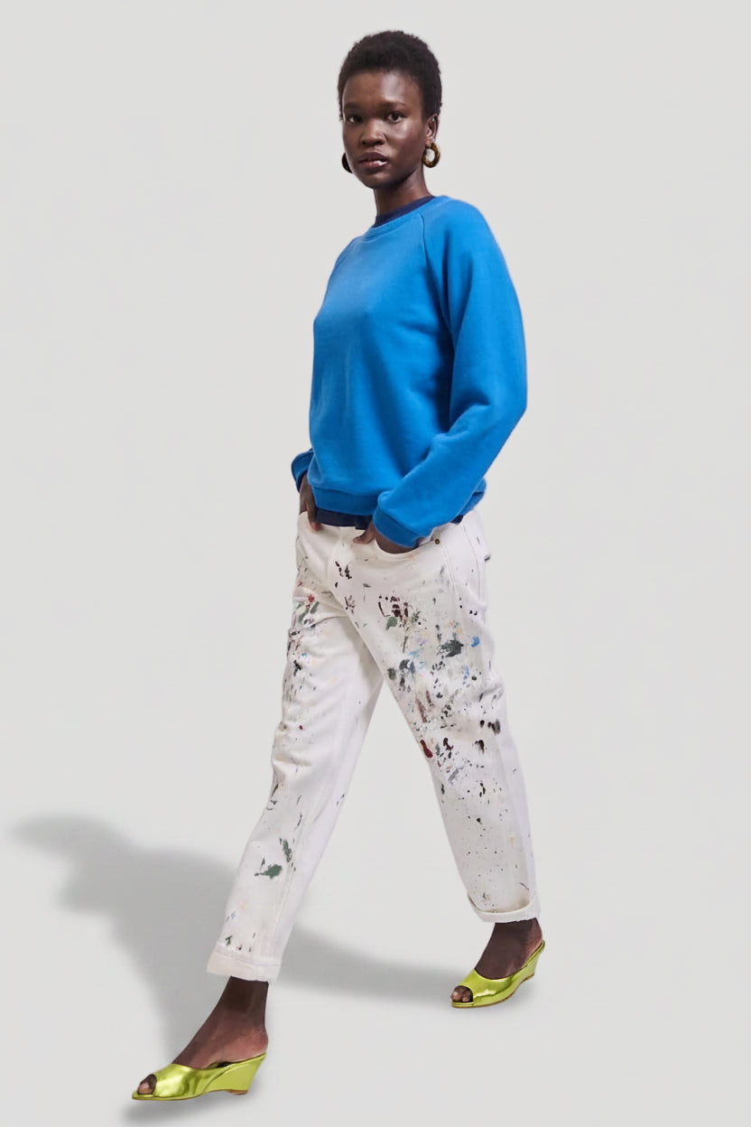 The Daily Sweatshirt in Royal Blue