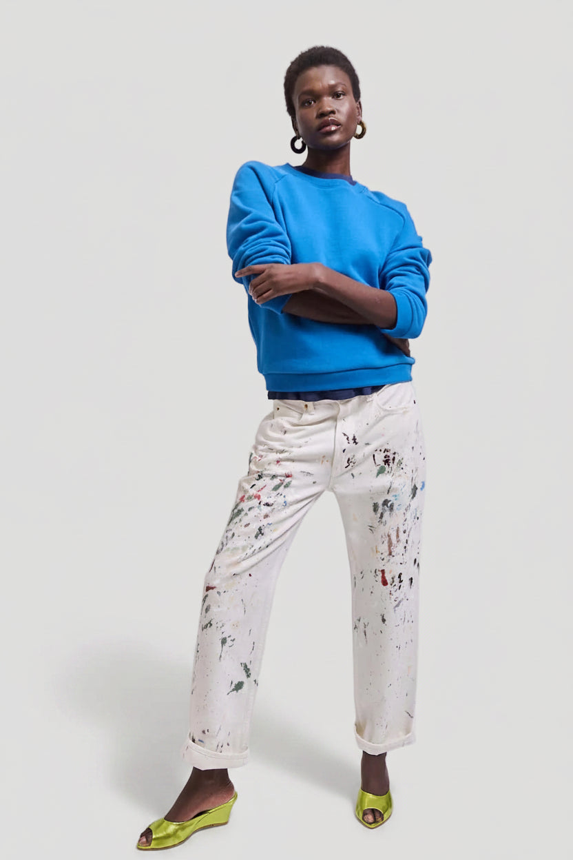 The Daily Sweatshirt in Royal Blue