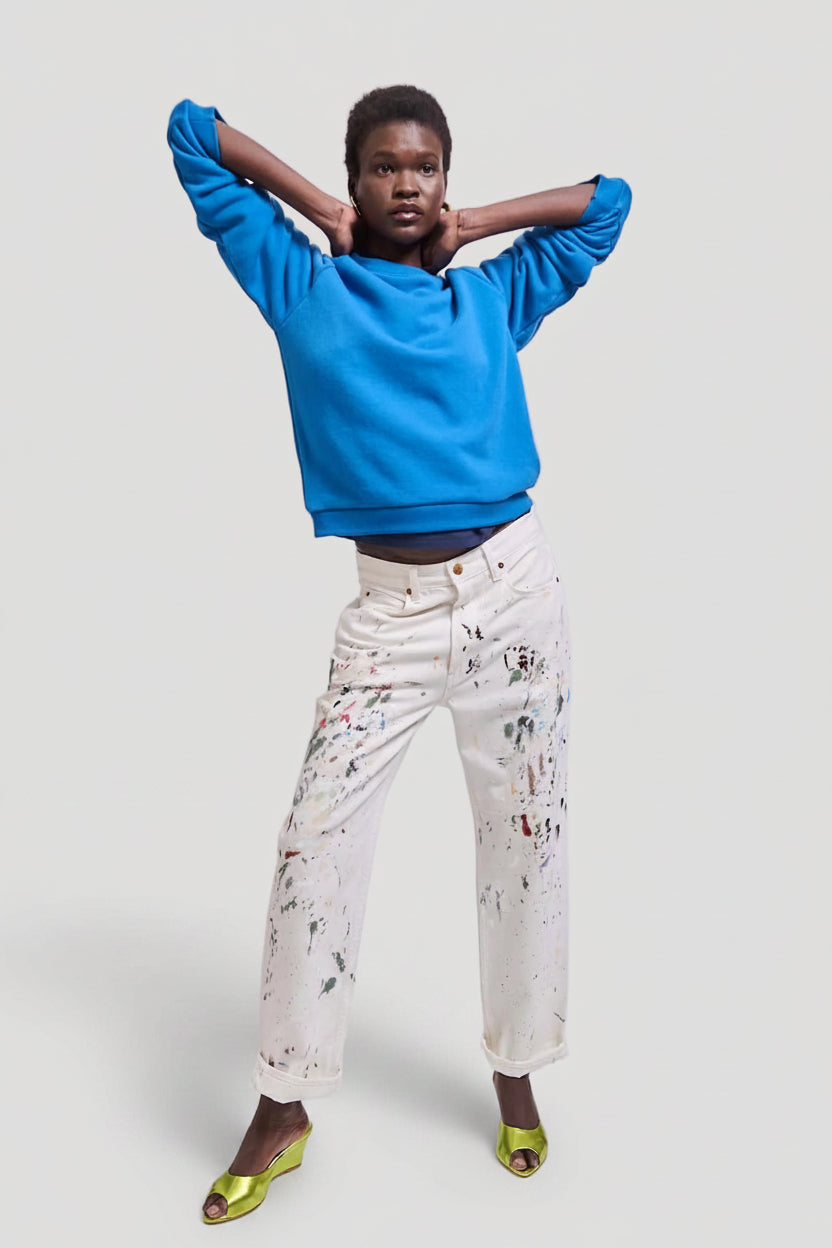 The Daily Sweatshirt in Royal Blue